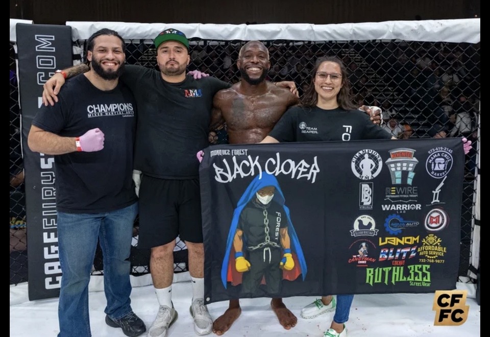 Victory photo after a CFFC fight in Tampa